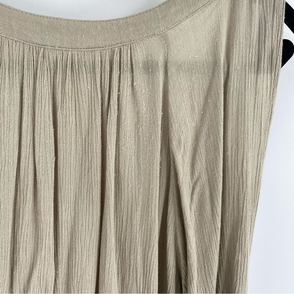 Love Tree Women’s Button Front Collared Cut Out 3/4 Sleeve Blouse size M - Picture 4 of 6